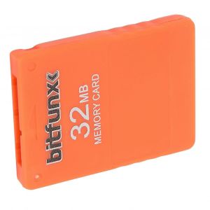 Carte m&eacute;moire 32 Mo Carte m&eacute;moire de jeu portable efficace &agrave; grande vitesse pour PlayStation 2Orange - Neuf