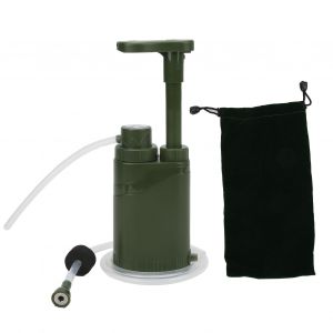Pompe de purification d'eau multifonctionnelle, filtre de 0,01 micron, purificateur d'eau portable pour l'exterieur - Neuf