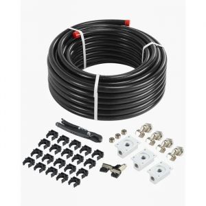 Kit de Conduite de Compresseur d'air-Duoku-&Ecirc;tanche-Syst&egrave;me Tuyauterie d'air Comprim&eacute; en PEHD-Aluminium 100 pieds x 3/4 po - Neuf