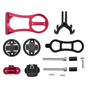 Support D'extension De Support D'ordinateur De V&eacute;lo De Cyclisme Multifonctionnel Pour Garmin Cateye Bryton (Rouge) - Neuf