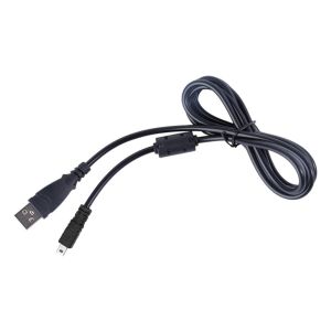 DDA-Câble Données Data de Charge USB UC-E6,Câble USB compatible avec Panasonic/Lumix/Nikon DSLR D750 D5300 D3200 Coolpix L340 L32 A10 P520 S6000/9200,1,5 m(Noir) - Neuf