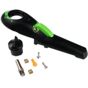 SUBZONAL-Anakel Home Poign&eacute;e Sup&eacute;rieure de Rechange Compatible avec Autocuiseur Fagor Rapid Express 99 | M&eacute;trique 6 mm, Bouton Poussoir Vert | Poign&eacute;e Compl&egrave;te - Neuf