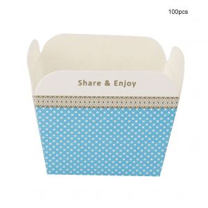 Hjlian Lot De 100 Mini Caissettes A Cupcakes Rondes En Papier Pour Muffins, Pour La Maison, Les Fetes Et Les Mariages, N¡Ã?2 - Neuf