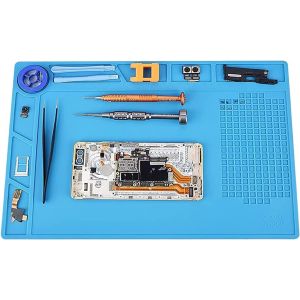 Kal-Tapis De Soudure Magnétique, Tapis De Réparation Et De Soudure En Silicone, Tapis D'établi 500°C, Pour Réparer Montres, Téléphones, Ordinateurs Portables - Neuf