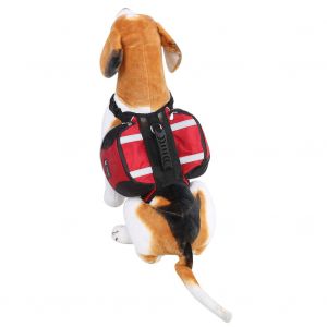 Hjlian Sac De Selle Pour Animaux De Compagnie, Harnais Pour Chien, Sac A Dos, Voyage, Randonnee, Camping, Bagages (#2 M) - Neuf
