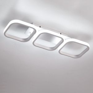 Plafonnier Led, 32 W 2700 Lm Moderne Luminaire Led Carré, Lampe De Plafond Pour Cuisine Salon Couloir Chambre Salle, Blanc Froid 6000 K - Neuf