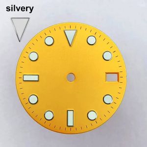 Pointeur De Cadran Gmt De Diam&egrave;tre 28.5mm,Adapt&eacute; &Agrave; L'assemblage De Mouvement Nh-34/35/36,Accessoires De Montre,Pi&egrave;ces Noir Blanc Bleu Vert Rouge.22 Yellow.28.5mm - Neuf
