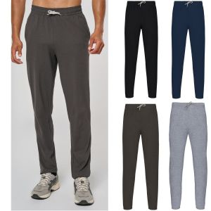 Lot 4 Pantalons Jogging Unisexe- Pa186-Pa068 - Noir Bleu Et Gris - Neuf