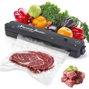 Machine sous vide alimentaire,2 en 1 machine sous vide professionnelle sous vide machine alimentaire portable,machine sous vide alimentaire avec 10 sacs.[J5] - Neuf