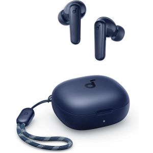 Soundcore by Anker P20i Ecouteurs Bluetooth sans Fil,&Eacute;couteurs sans Fil Bluetooth 5.3,conducteurs 10mm,Grosses Basses,30H de Lecture,&eacute;tanch&eacute;it&eacute; IPX5,EQ Via App,2 micros(Bleu) (Reconditionn&eacute;) - Neuf