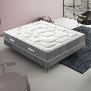 Matelas Mousse 90x200 cm - Accueil M&eacute;moire De Forme &iquest; &Eacute;paisseur 20 Cm &iquest; Luxury - Haute Densit&eacute; - Neuf
