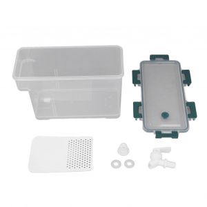 Distributeur De Boissons 3,5 L Avec Robinet Et Anneau En Caoutchouc, Distributeur D'eau Froide De Grande Capacite En Pp, Vert - Neuf