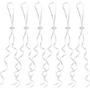 MEVRONISSHOP-Lot de 50 attaches pour ballons avec fermeture rapide pour f&ecirc;te de mariage, anniversaire, f&ecirc;te - Neuf