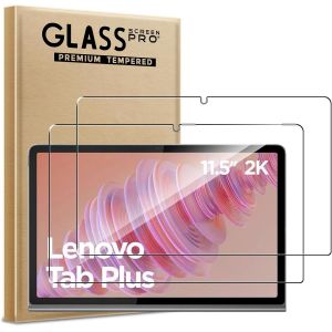 KAL-[Lot De 2 Verre Tremp&eacute; Pour Lenovo Tab Plus 11.5 2024, 0,26Mm Film De Protection D'&Eacute;cran Avec Haute Transparence &Agrave; 99%, Anti-Trace Protecteur Avec Duret&eacute; 9H Glass - Neuf