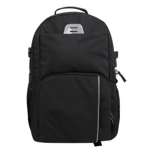 Sac a dos de photographie d'exterieur tendance, etanche et antivol, en nylon (noir et argent) - Neuf