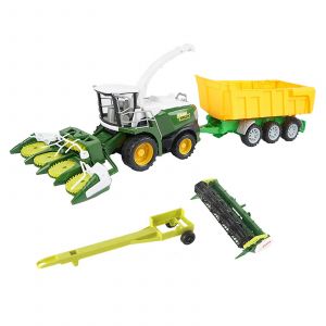 1/24 Scale Harvester Toy Movable Joint Pretend Play Tractor Toy for Children Grain transporter-Grain transporter - Neuf