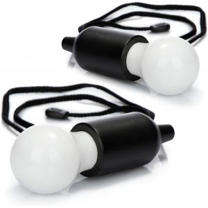 Kalanka-® 2x Led Lampe Pendante Avec Interrupteur - Lampe Pendante - Ampoule À Piles Avec Interrupteur À Câble (02 Pièces - Cordon - Noir) - Neuf