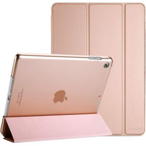 Coque Ipad 9&egrave;me G&eacute;n&eacute;ration 2021/Ipad 8&egrave;me G&eacute;n&eacute;ration 2020/Ipad 7&egrave;me G&eacute;n&eacute;ration 2019, Coque Ipad 10.2"", Housse &Eacute;tui De Protection, Veille/R&eacute;veil Automatique -Rose - Neuf