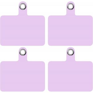 Kal-X Patchs De Remplacement Universel Por Tour De Cou Telephone Portable [Lilas] Accessoire De Bandouliere Cordon Holder Porte Pochette Laniere Collier Corde Attache Chaine - Neuf