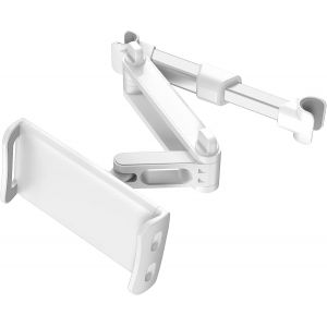 Mdy-Support Pour Appuie-Tête De Voiture Pivotant À 360°,Support De Siège Arrière De Voiture Réglable,Compatible Avec Toutes Les Tablettes 4""-11"",Téléphones Portables, Ipad Air Mini - Neuf