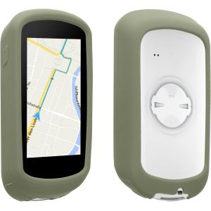 Housse Gps V&eacute;lo Compatible Avec Garmin Edge Explore 2-Protection Bumper Boitier Navigateur-&Eacute;tui En Silicone Vert Pastel - Neuf