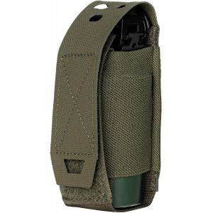 ERYI-Support Molle Pour Lampe De Poche Pochette À Chargeur Pochettes Tactiques Flashbang Pochettes D'Outils Portables Multi-Usages 500D Nylon (Ranger Green) - Neuf