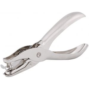 Perforatrice &Agrave; Papier Simple En M&eacute;tal, Outil De D&eacute;coupe Circulaire Pour L'artisanat, Le Scrapbooking, Le Marquage De Billets, L'&eacute;cole, La Maison Et Le Bureau - Neuf