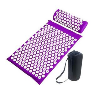 Ensemble Ultime De Tapis Et D'oreillers De Yoga D'acupression Pour Soulager La Douleur, Le Stress Et La Relaxation - Parfait Pour Le Bien-&Ecirc;tre Et Le Confort &Agrave; La Maison - Neuf
