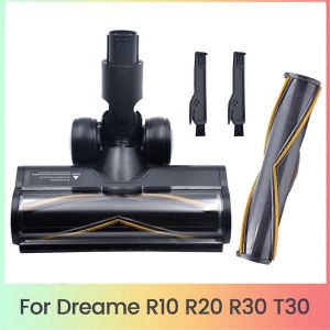 Accessoire de brosse de sol &eacute;lectrique pour aspirateur pour sol R10 R20 R30 T30 avec &eacute;clairage LED anti-poussi&egrave;re, brosse &agrave; rouleau C - Neuf