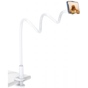 Kal-Support De Téléphone Pour Lit Flexible Long Bras Réglable De En Col De Cygne Pour Iphone, Smartphone, Longueur Totale 90cm/35 Pouces - Neuf