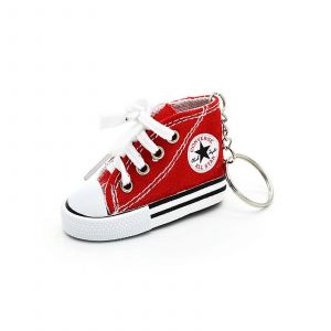 Chaussure Porte-Cl&eacute;s Mini Canvas Sneaker Chaussure De Tennis Trousseau Bleu Rose Noir Blanc Chaussures De Sport Porte-Cl&eacute;s Poup&eacute;e De Dr&ocirc;les De Cadeaux 10 - Neuf