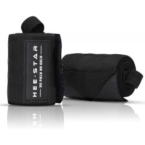 Protege Poignet No Pain No Gain-Sangle Poignet Musculation-Pour Crossfit,Powerlifting,Gymnastique,Halterophilie-Wrist Wraps-Bande Poignet Musculation Pour Homme Et Femme-60 Cm.[K631] - Neuf