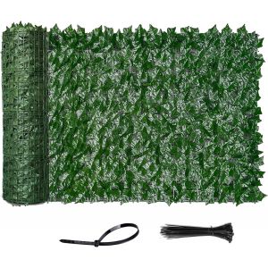 Mevronisshop-Cl&ocirc;ture De Protection De Jardin &Agrave; Feuilles Artificielles, 1 X 3m Haie Artificielle, Mur V&eacute;g&eacute;tal, D&eacute;coration De Cl&ocirc;ture De Balcon Int&eacute;rieur Ext&eacute;rieur Ivy - Neuf
