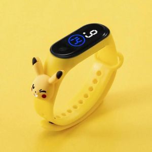 Montre électronique, montre-bracelet de poupée LED, dessin animé tendance, p - Neuf
