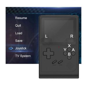 Mini console de jeu portable r&eacute;tro portable pour &eacute;mulateur /SNES/, console de jeu GB300 rouge - Neuf