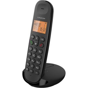 Iloa 155T T&eacute;l&eacute;phone Fixe Sans Fil Avec R&eacute;pondeur Enregistreur - Solo - T&eacute;l&eacute;phones Analogiques Et Dect - Noir - Neuf