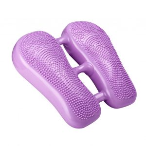 Mini Stepper Gonflable Multifonction En Pvc, Coussin D'exercice De Massage Pour Salle De Sport A Domicile, Violet - Neuf