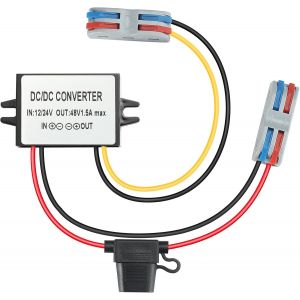 KALANKA-12v à 48v 1.5A 72W régulateur de Tension Boost Alimentation Transformateurs Step up Convertisseur de Tension DC DC Redresseur - Neuf