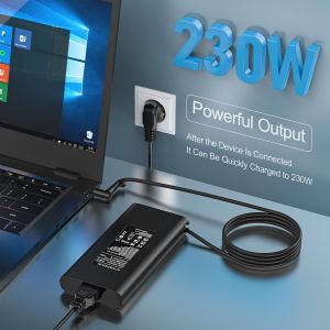 Compatible Avec Hp 230W Chargeur Compatible Avec Hp Omen 15 16 15-En1013Dx 15-Ek1013Dx 16-B1797Nr 16-B1085Nr 16-B0005Dx 16-B0013Dx 16-C0002Dx 16-C0012Dx Zbook Fury 16 G9 Tpn-Q265[Z1653] - Neuf