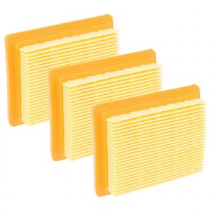 vhbw Set de filtres compatible avec Stihl FS400, FS350, FS300, FS310, FS380 tari&egrave;re &agrave; lames ou d&eacute;broussailleuse - 8,8 x 7,1 x 2,5 cm filtre &agrave; air - Neuf