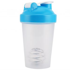 Bouteille De 400 Ml En Plastique Pour Shaker, Proteinee, Fitness, Bouilloire, Tasse De Sport Sans Bpa, Bleu - Neuf