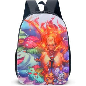 Sac à Dos pour Enfants,Sac à Dos de Animé,Cartable Cartoon Enfants,Respirant,Imperméable,Résistant à l'Abrasion Backpack,Sac Dos Pour Élèves Du Primaire Et Du Collège 29x16x42 cm(7) - Neuf