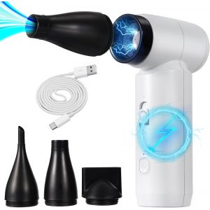 Ventilateur Portable De Voyage Réglable Turbo Violent Tur E Mini Ventilateur De Refroidissement Personnel Haute Vitesse Batterie Rechargeable 4500 Mah Cadeau Pour Nettoyage, Campin[VEN751010] - Neuf