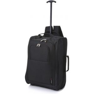 lbgwp60-Bagages À Main Trolley Sac À Épaule Val , 55 Cm, 42 Litres, Noir - Neuf