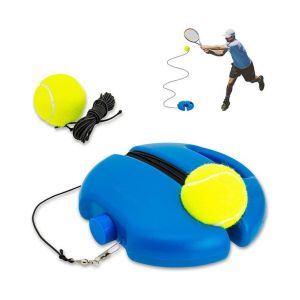 Balle De Rebond Solo Tennis Trainer - Équipement D'entraînement Portable Pour Le Développement Des Compétences Et La Coordination - Neuf