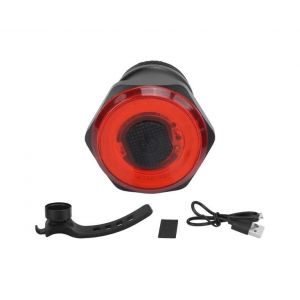 Feu Arrière De Vélo Avec Capteur De Freinage Intelligent ¿ Feu Arrière Vtt Rechargeable Par Usb Avec Plusieurs Modes Et Conception Étanche Pour Une Sécurité Accrue - Neuf