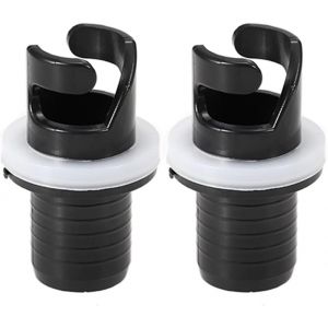 Letnerny-2 Pièces Adaptateurs De Valve Gonflables Pour Kayak, Adaptateurs De Pompe De Bateau Gonflable, Adaptateur De Tuyau De Pompe À Pied Pour Bateau, Adaptateur De Pompe À Air Pour Bateau Et Kayak - Neuf