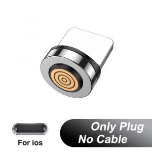 Câble Magnétique De Type C 7 Broches 5a,Pour Xiaomi Poco Redmi,Fil De Charge Rapide Pour Iphone Ipad Samsung,Cordon De Données Micro Usb-1m-Only Plug For Iphone - Neuf