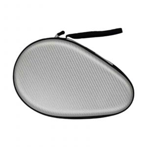 Sac De Rangement Pour Raquettes De Tennis, Protection Pour Paddle-Pong, Nylon Impermeable, Convient Pour 2 Raquettes, Sangle Reglable, Noir - Neuf