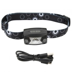 Lampe Frontale Led Ultra Lumineuse, Etanche Ipx6, Angle Reglable, Rechargeable, Ideale Pour La Peche Et La Course A Pied - Neuf
